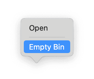 How to clear the Trash folder on Mac