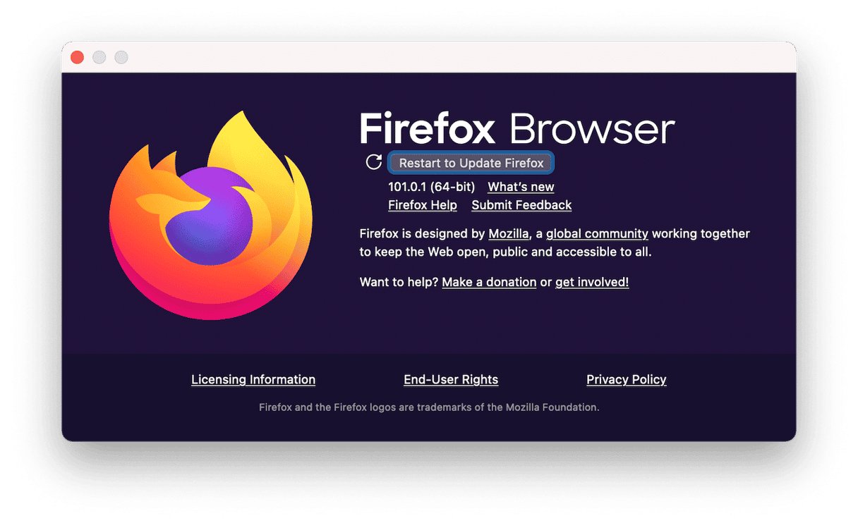 Firefox updates