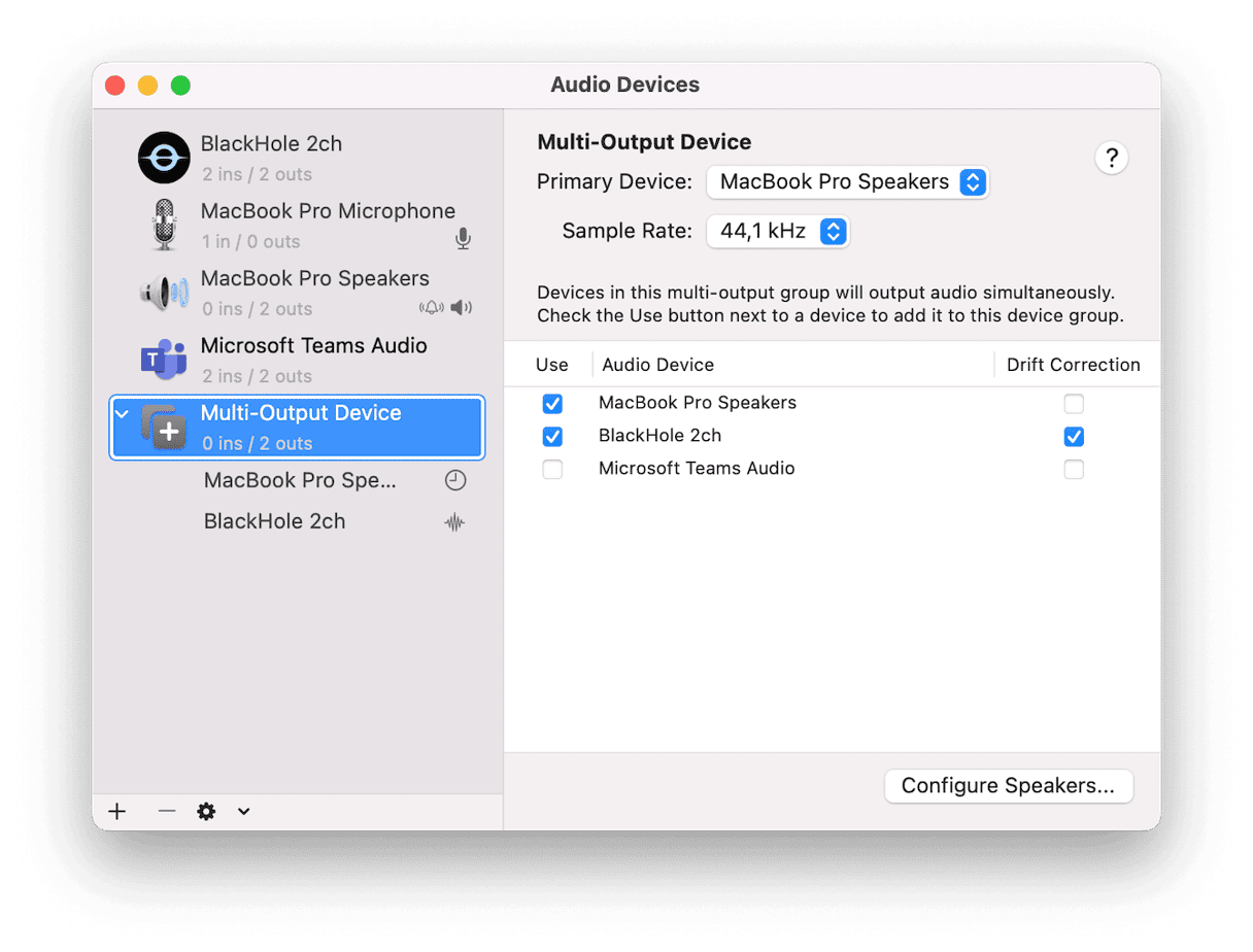 How to setup Blackhole