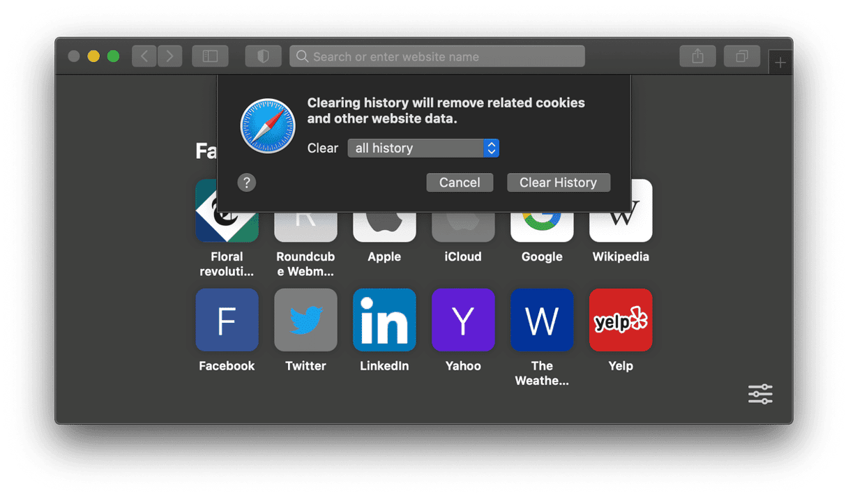 How to clear cache in Safari