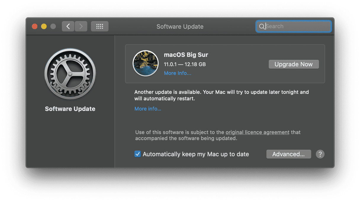 How to check for macOS updates