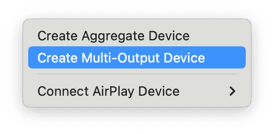 Create Multi-Output Device
