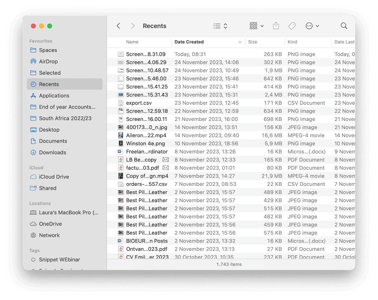 How to transfer files on Mac