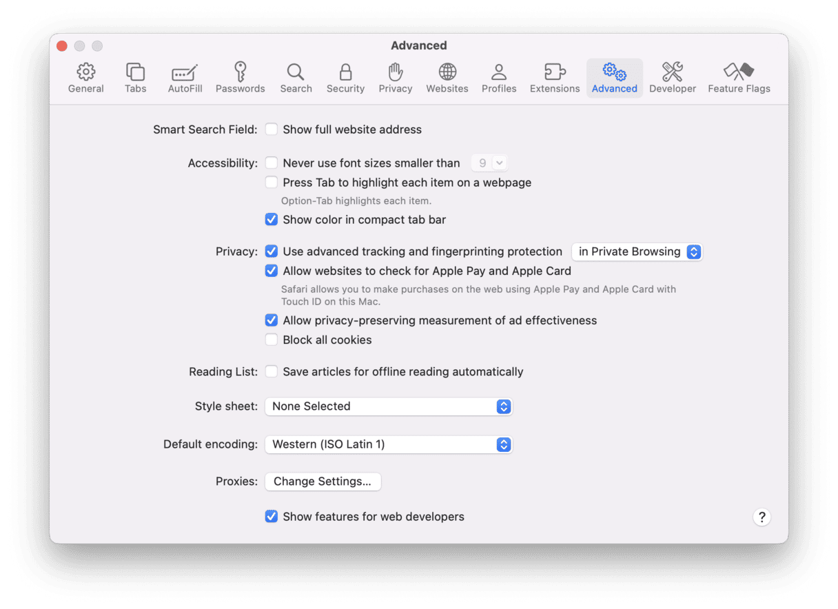 如何清理 Safari 中的缓存
