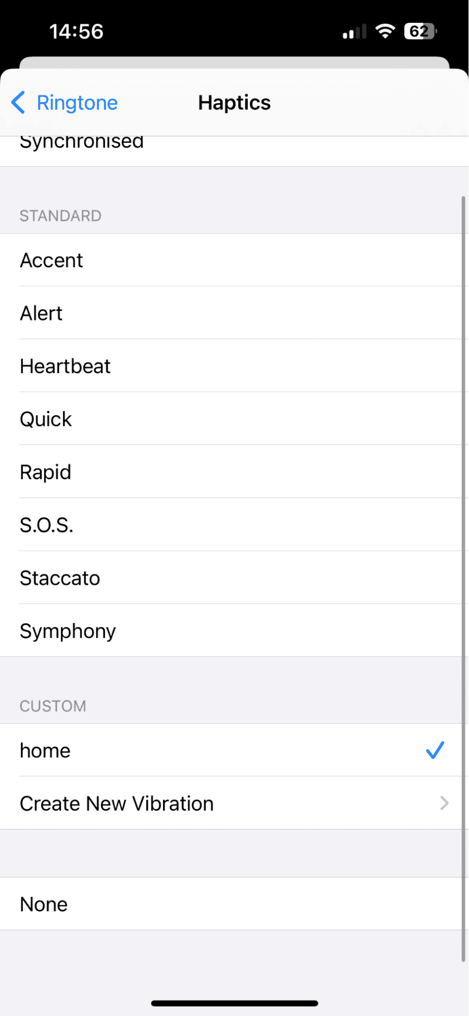 Editing Haptics for specific contact