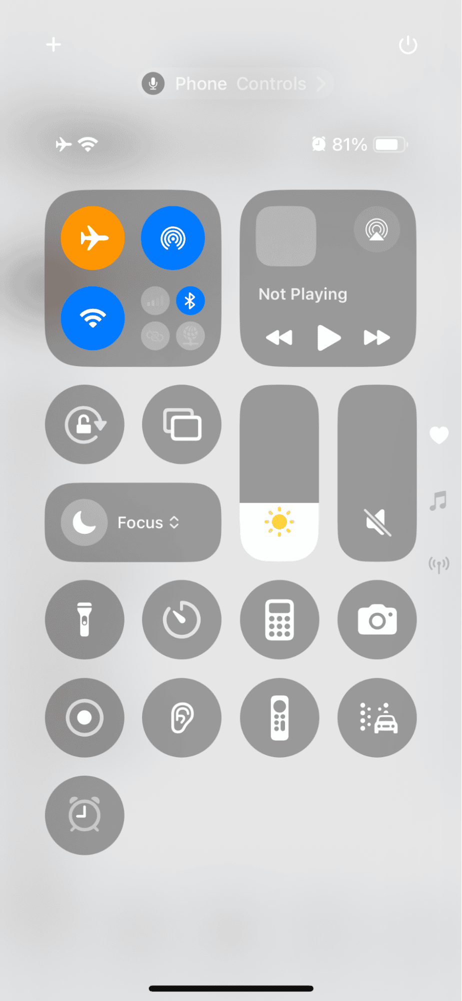 toggle Airplane Mode on