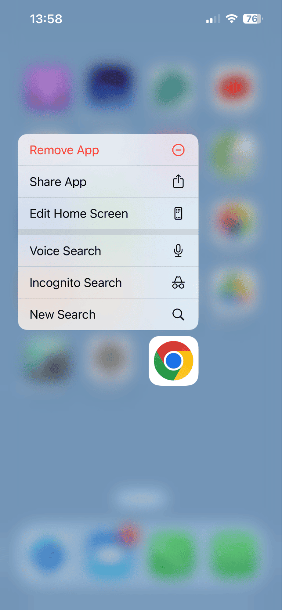 Chrome app icon