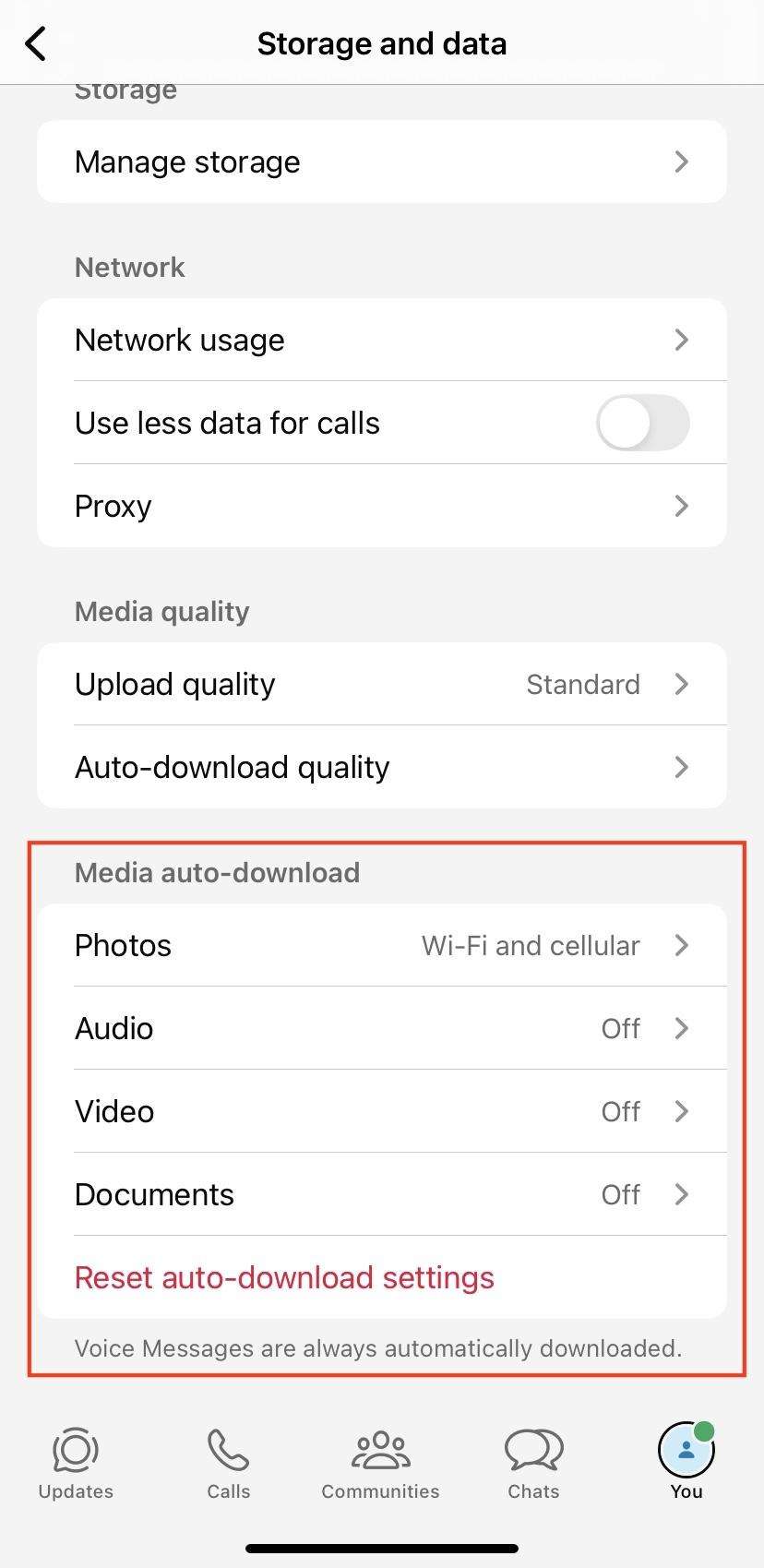 How to turn off auto-download: steps