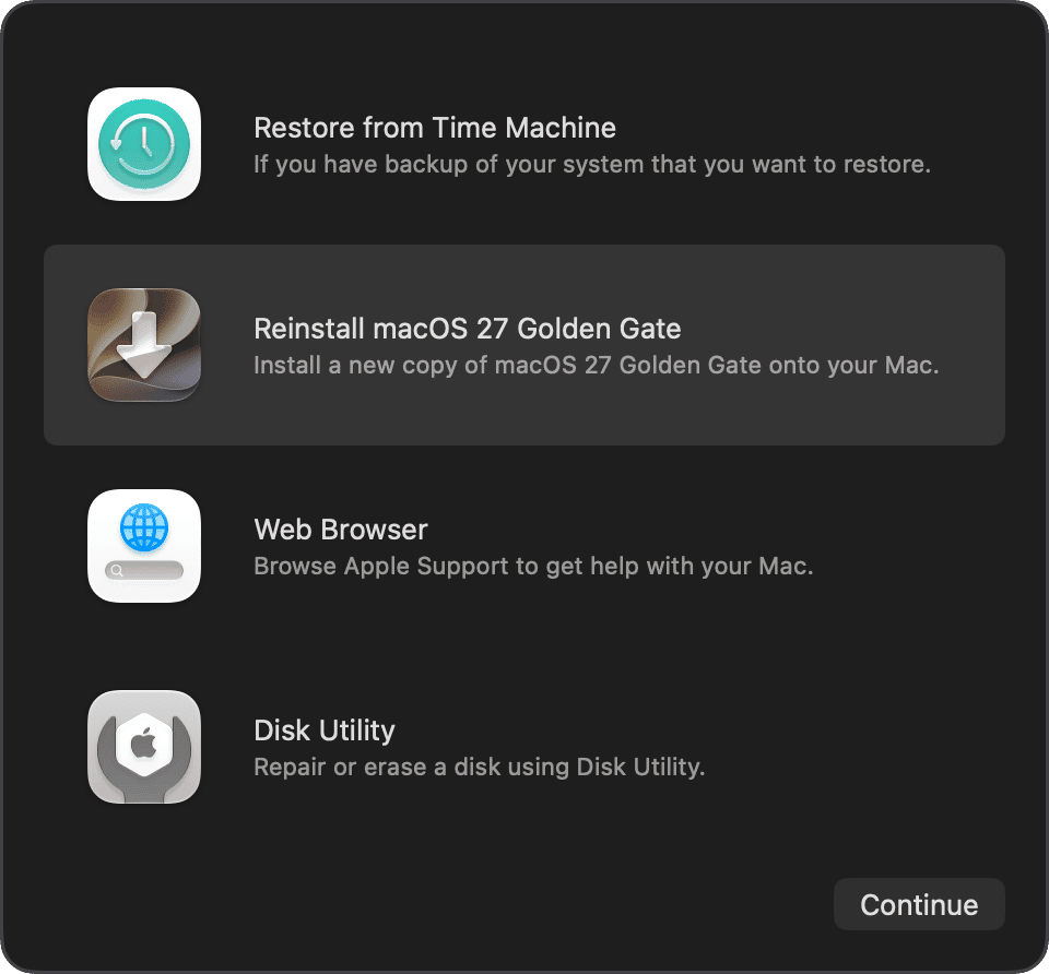How to reinstall macOS