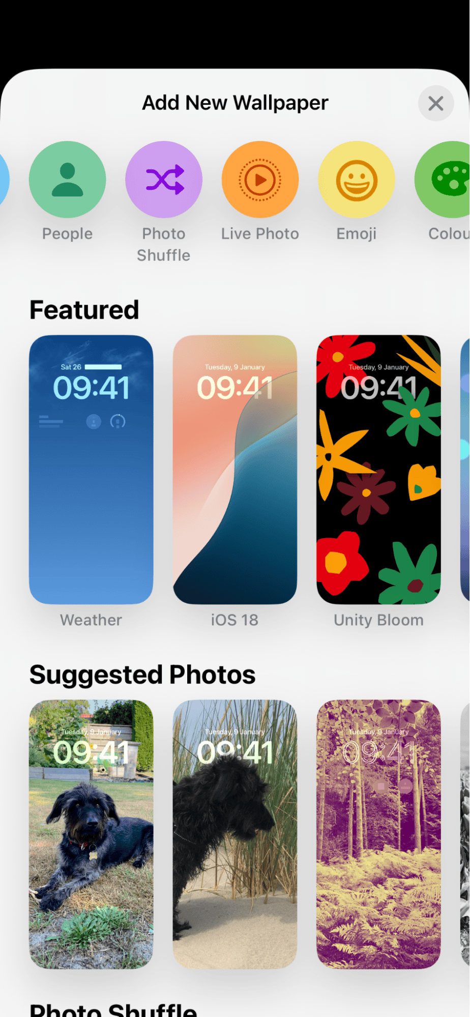 How to add new wallpaper