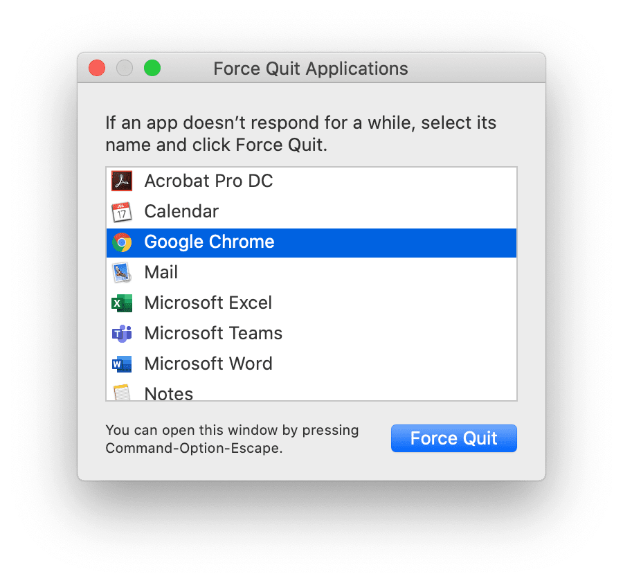 when word is not responding for mac