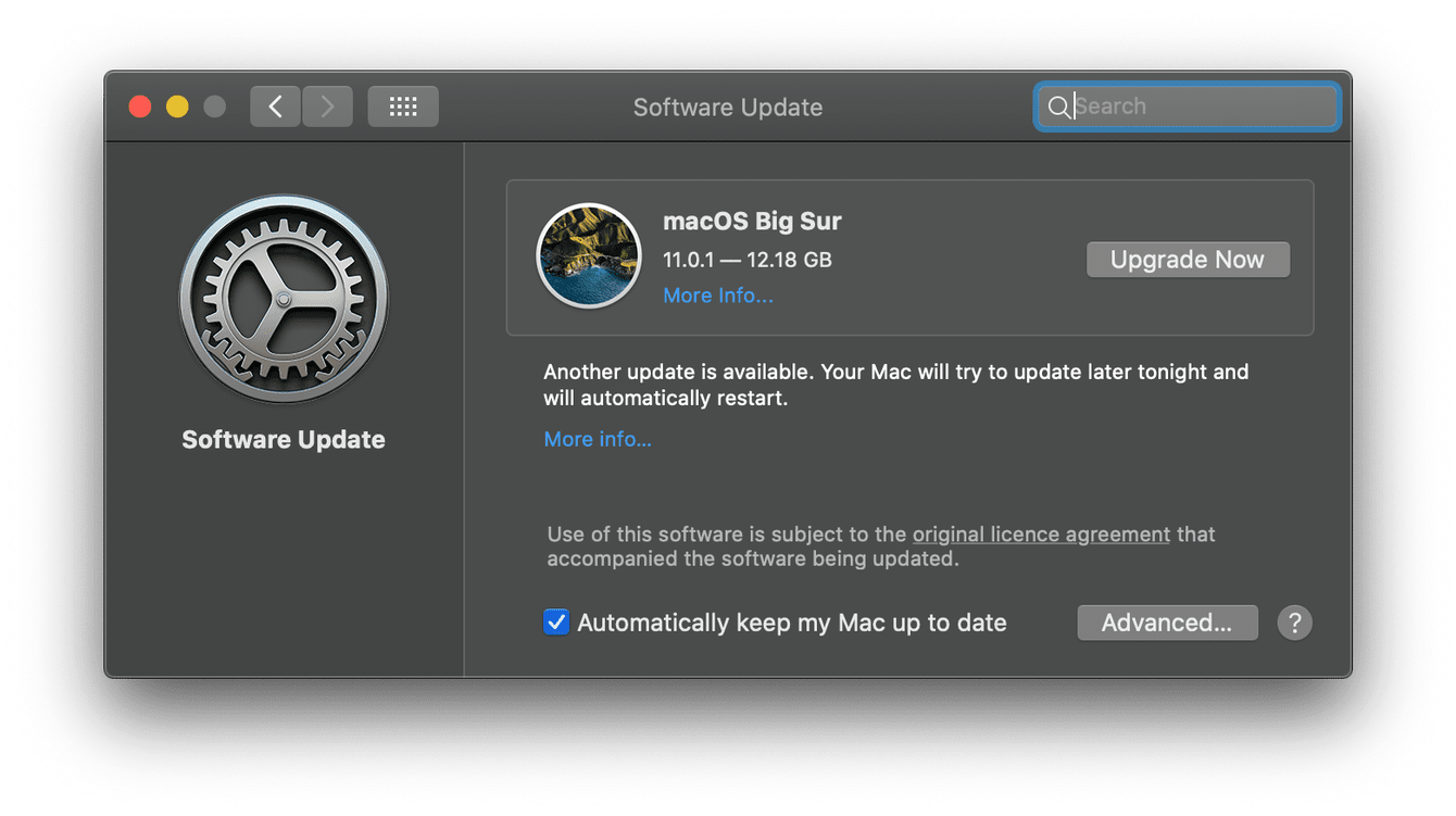 How to check for macOS updates