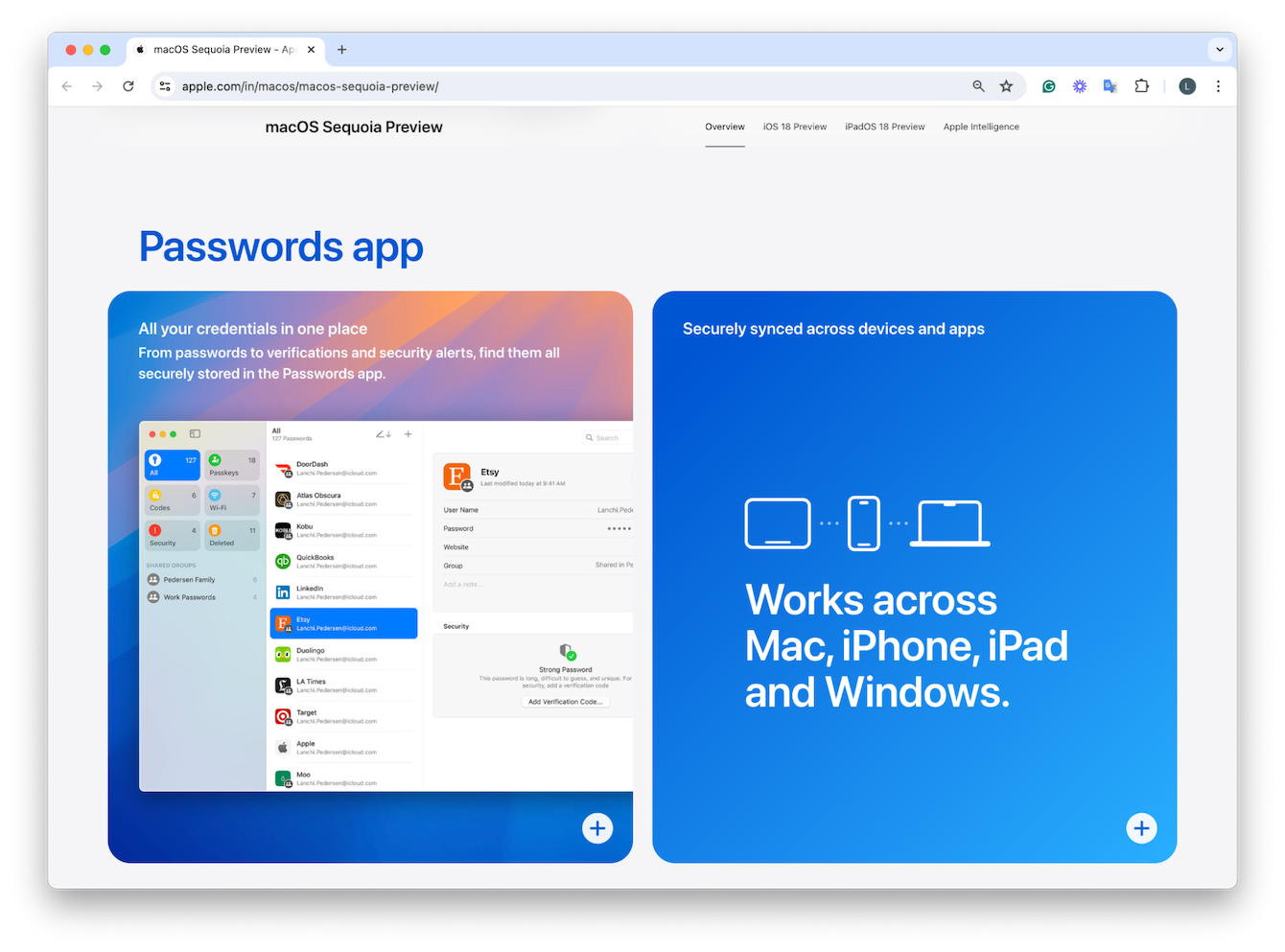 New password management app