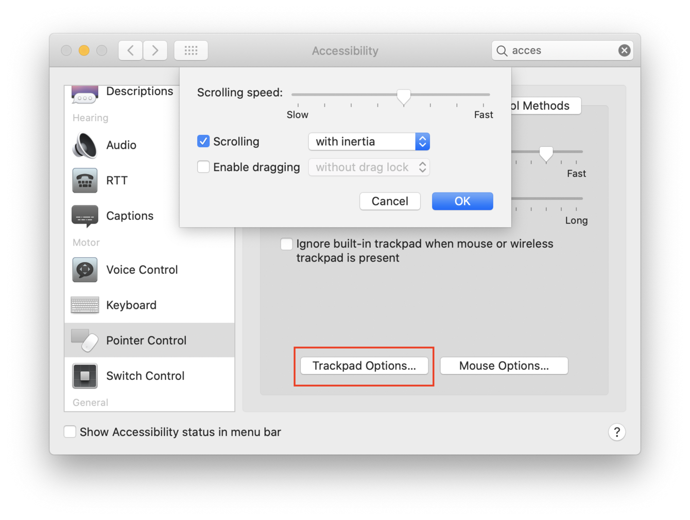 how to reverse scrolling on a mac
