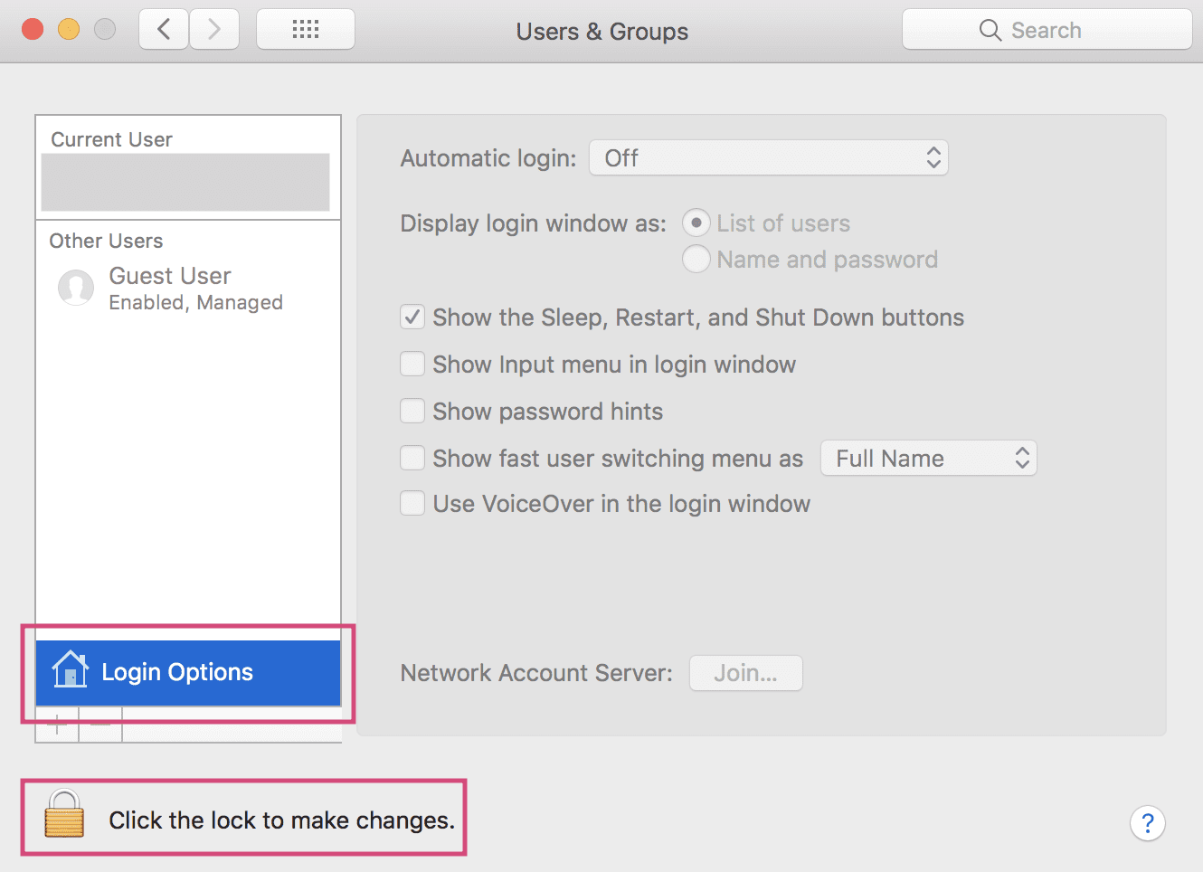 How to Enable/Disable Automatic Login for Specific Users on Mac  