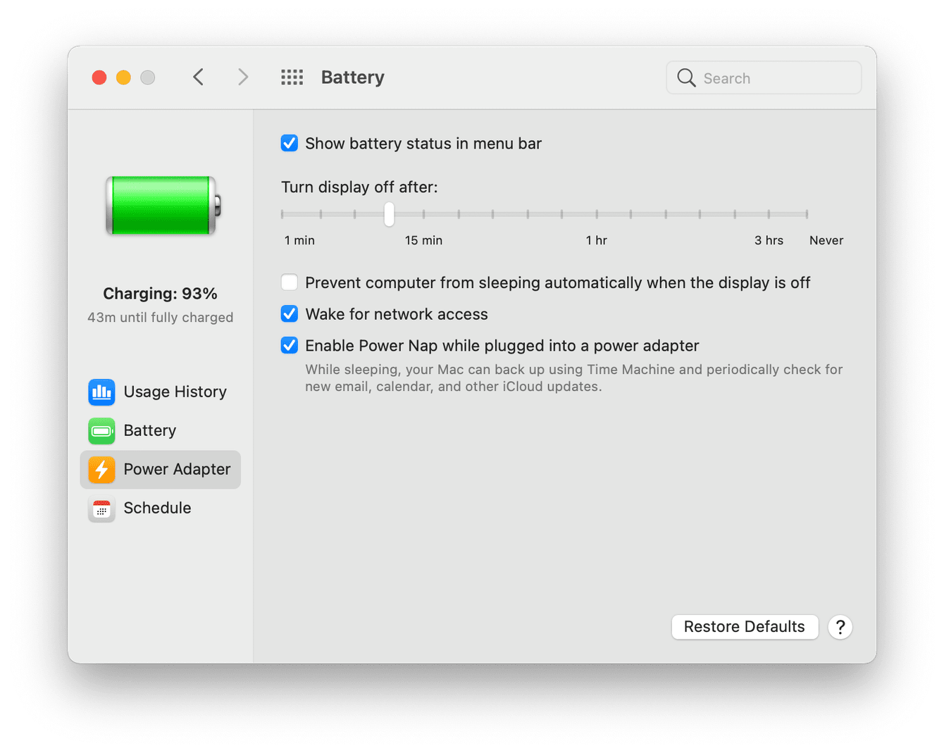 How And When To Use Power saving Mode On A Mac