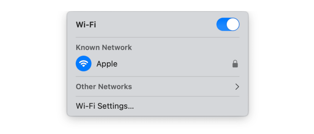internet connection on Mac